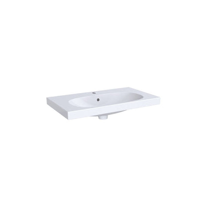Geberit Acanto 74 cm Washbasin with Small Projection