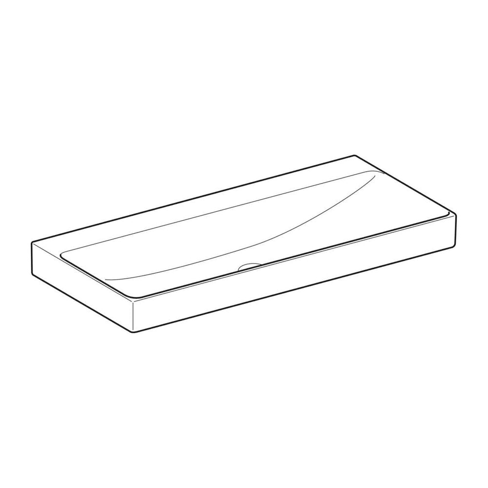 Лавоар за мебели Geberit One 105 см бял гланц KeraTect