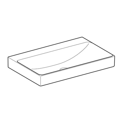Geberit One 75 cm Glossy White Vanity Sink
