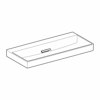 Geberit One Washbasin with Special Drain 105 cm White