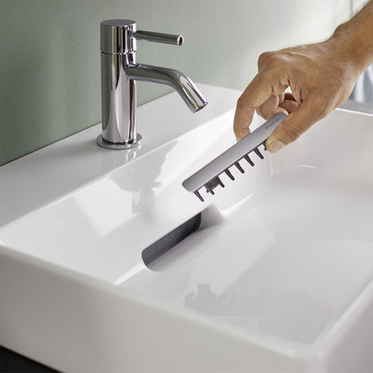 Geberit One Slim Washbasin with Special Drain 90 cm White Left Top Without Overflow