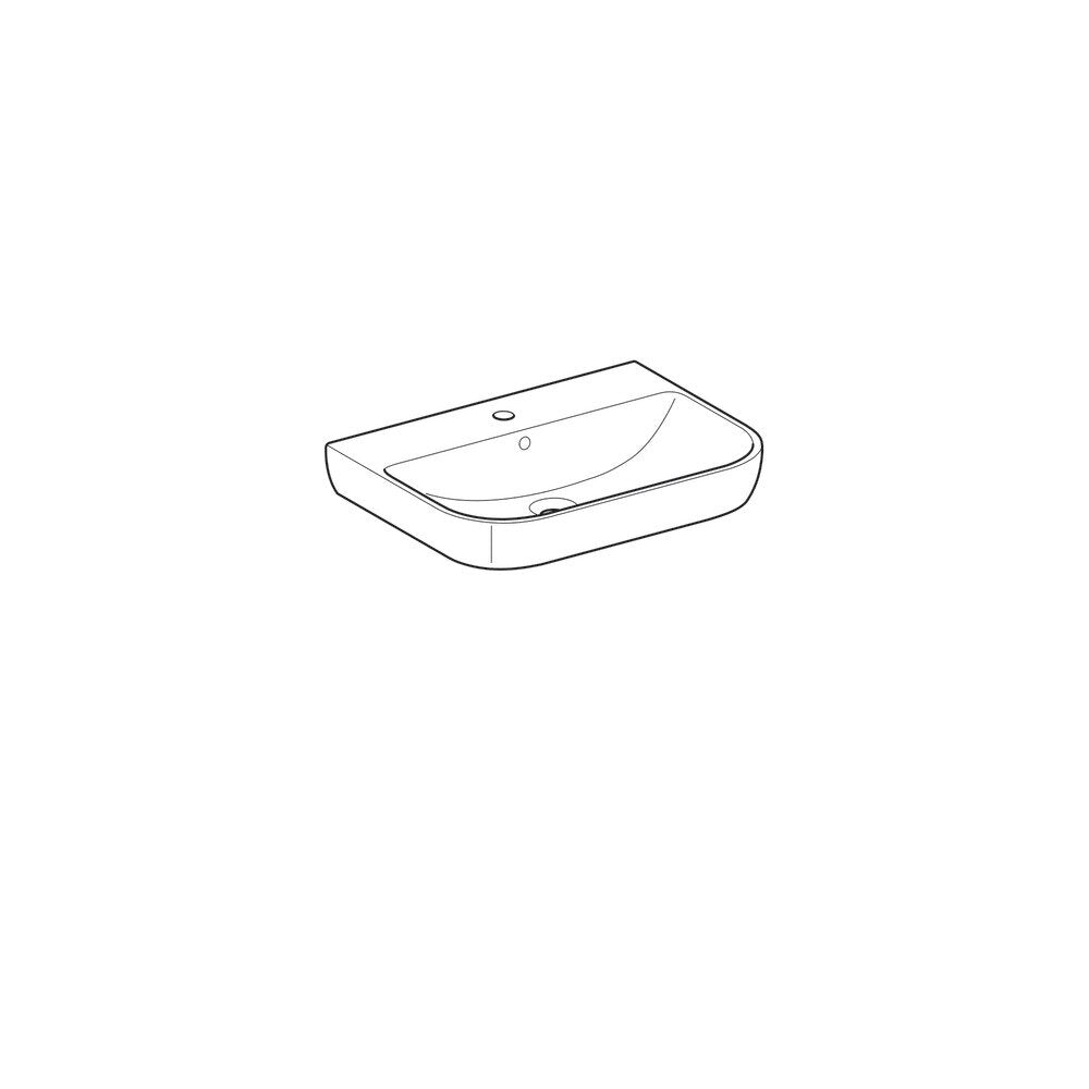 Мивка за мебели Geberit Smyle 65 см
