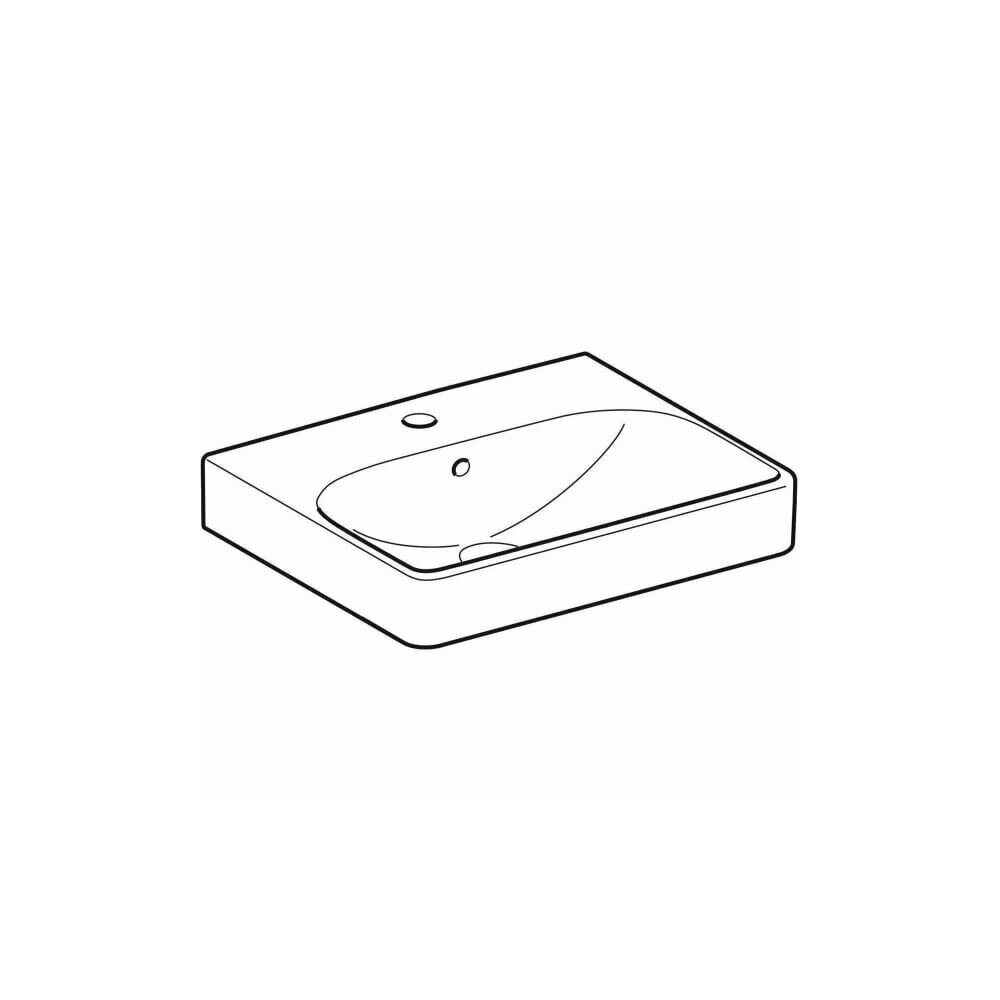 Лавоар Geberit Smyle Square 50 см