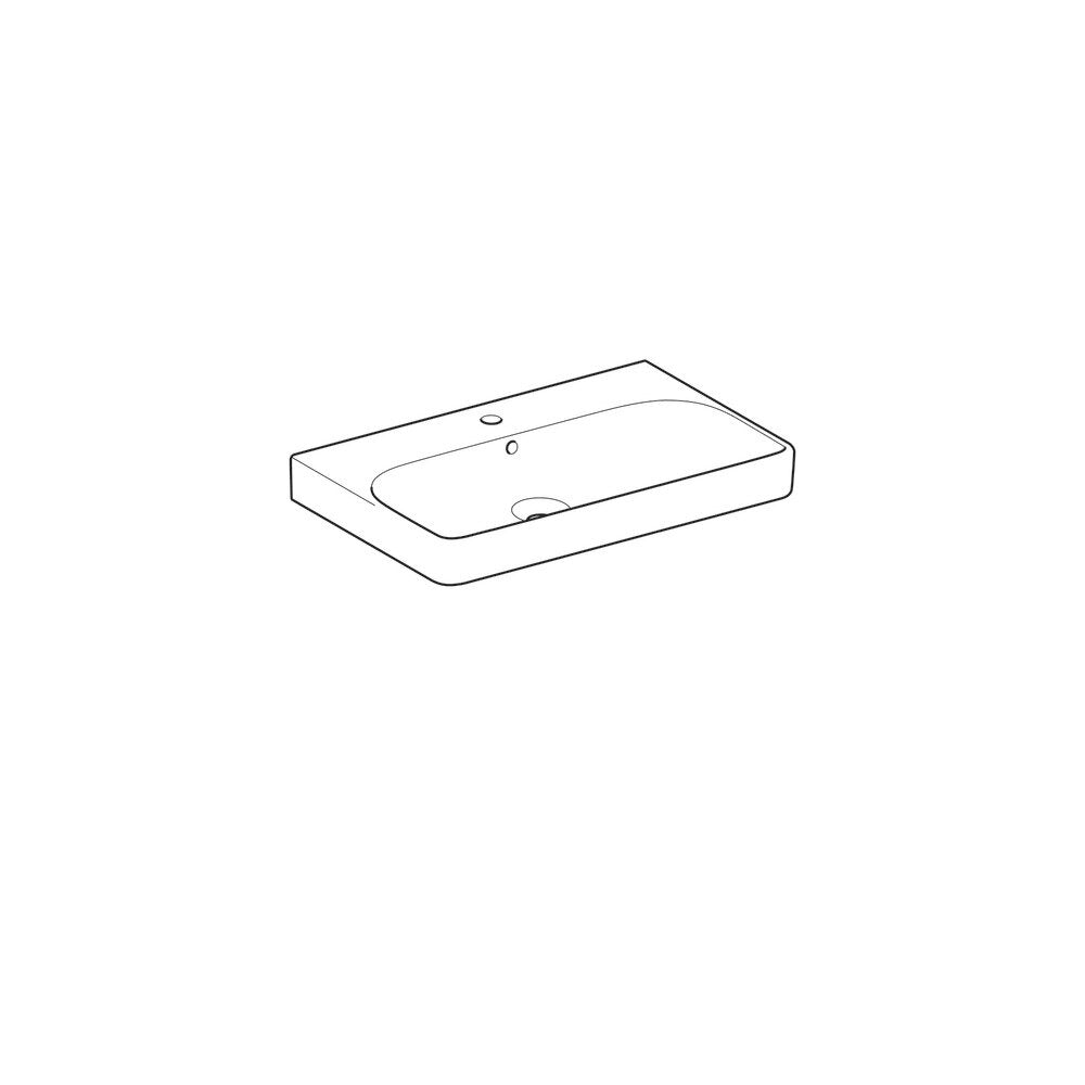 Мивка за мебели Geberit Smyle Square 75 см