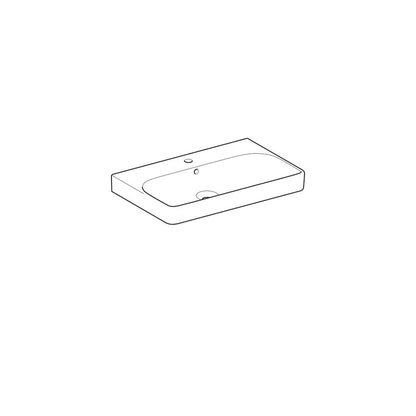 Мивка за мебели Geberit Smyle Square 75 см
