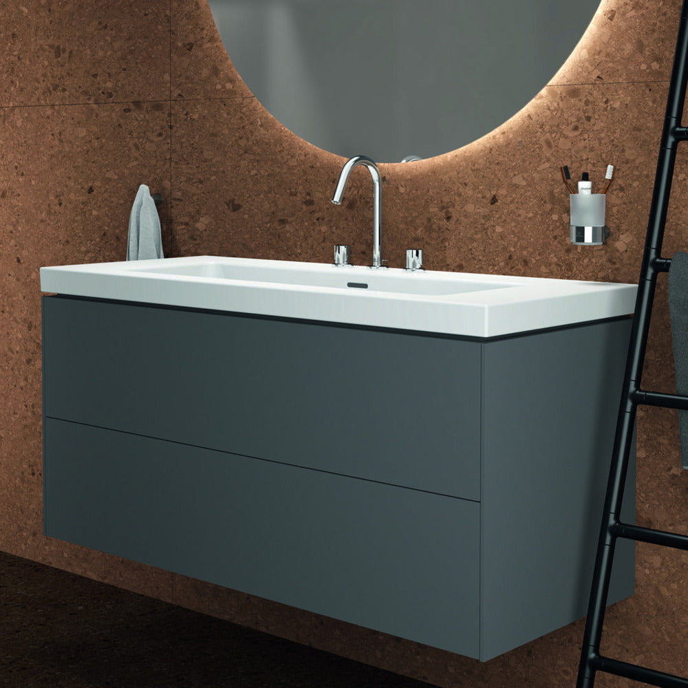 Лавоар на мебел Ideal Standard Atelier Extra бял гланц с 3 отвора батерия 101 см