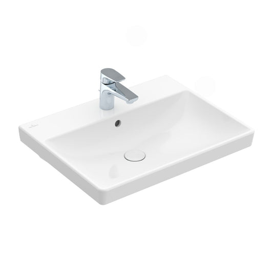 Лавоар на мебел Villeroy&Boch Avento бял лъскав 60x47 cm бял - White Alpin CeramicPlus