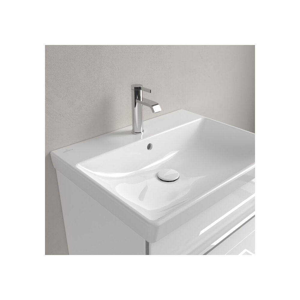 Лавоар на мебел Villeroy&Boch Avento бял лъскав 60x47 cm бял - White Alpin CeramicPlus