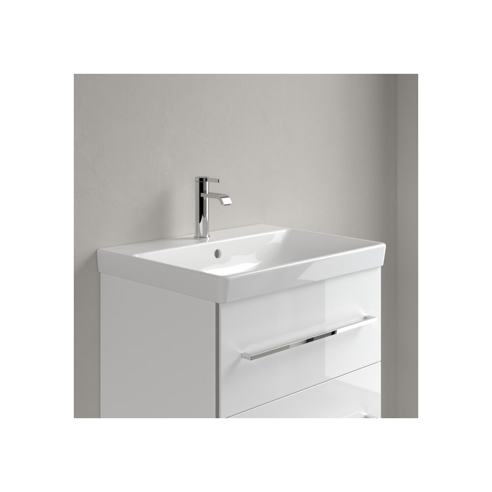 Лавоар на мебел Villeroy&Boch Avento бял лъскав 60x47 cm бял - White Alpin CeramicPlus