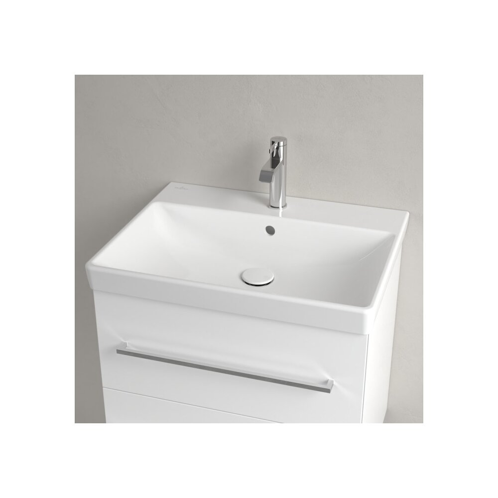 Лавоар на мебел Villeroy&Boch Avento бял лъскав 60x47 cm бял - White Alpin CeramicPlus