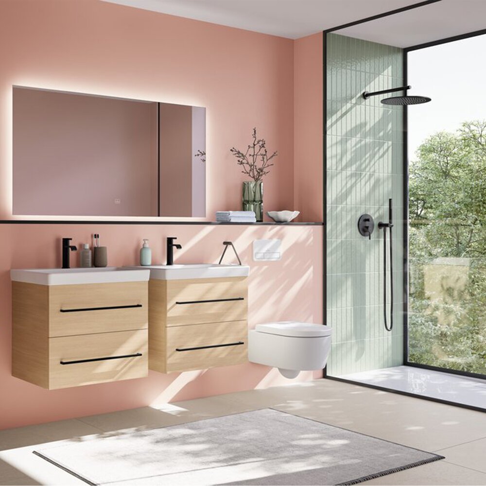 Лавоар на мебел Villeroy&Boch Avento бял лъскав 60x47 cm бял - White Alpin CeramicPlus