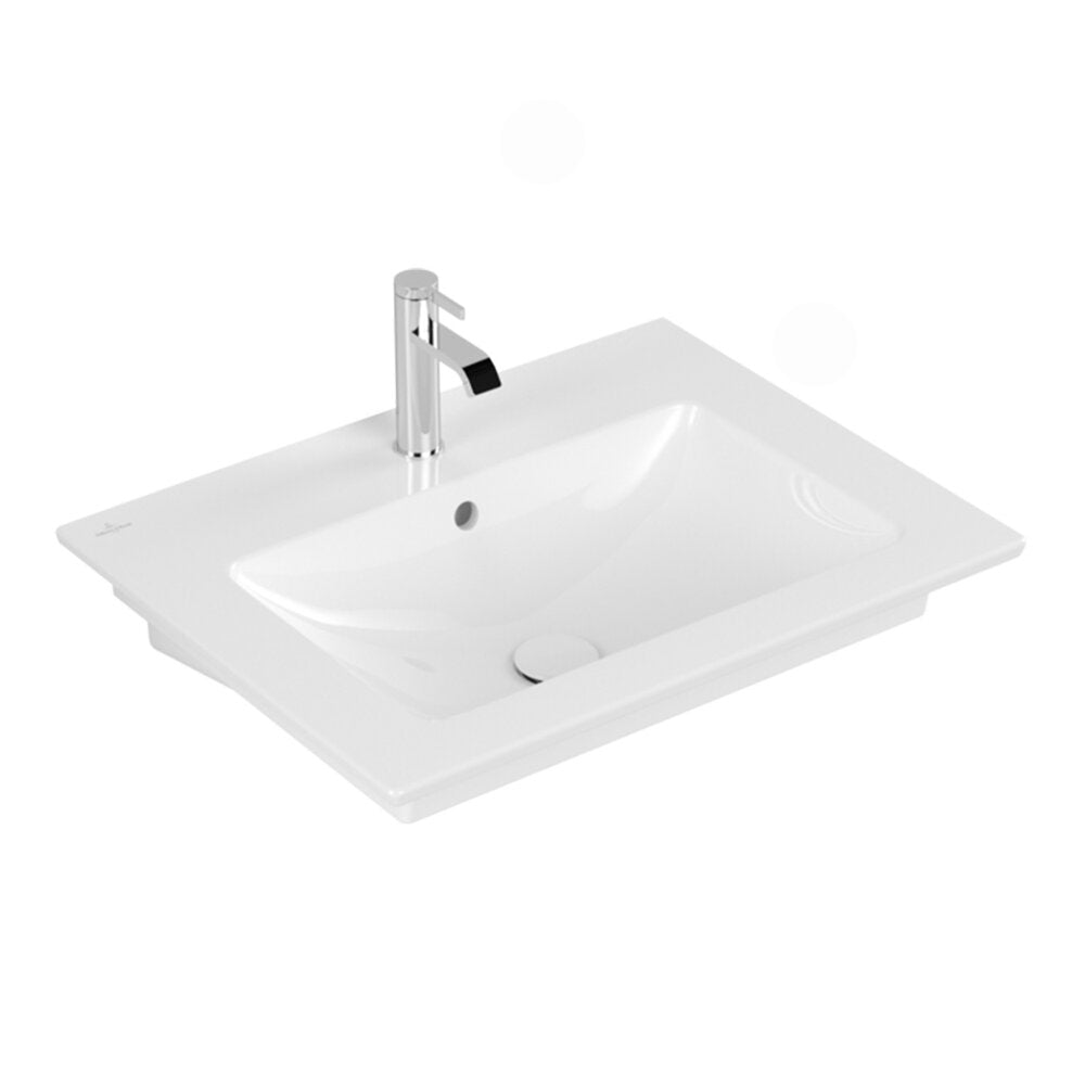 Лавоар на мебел Villeroy&Boch Venticello бял лъскав 66x50 cm бял - White Alpin CeramicPlus