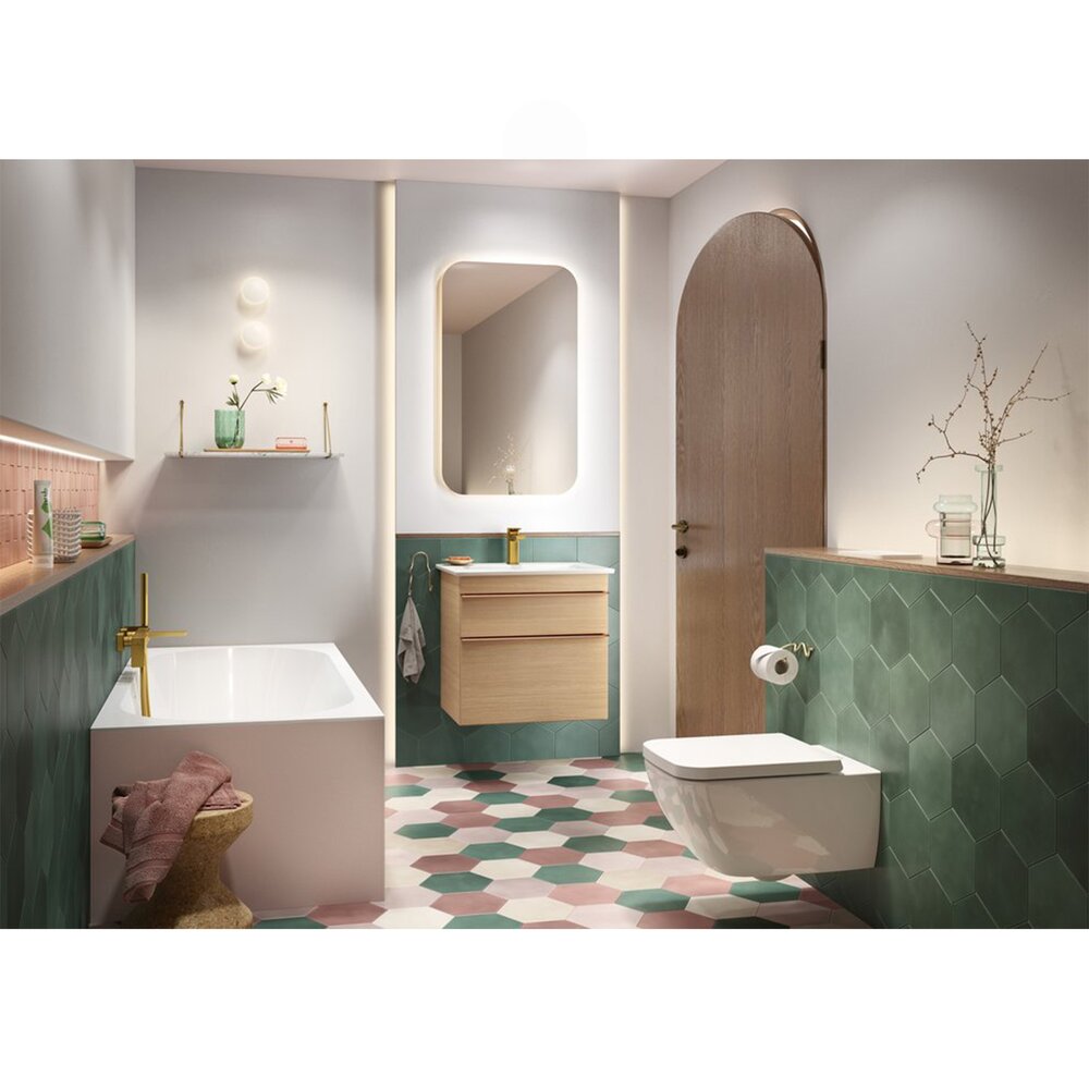 Лавоар на мебел Villeroy&Boch Venticello бял лъскав 66x50 cm бял - White Alpin CeramicPlus