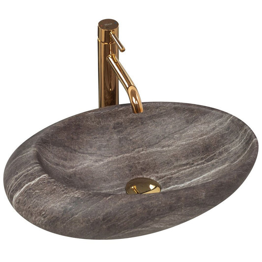 Roxy Stone Grey 49 cm Countertop Sink
