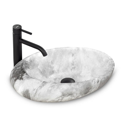 Roxy Stone Warm Grey 49 cm Countertop Sink
