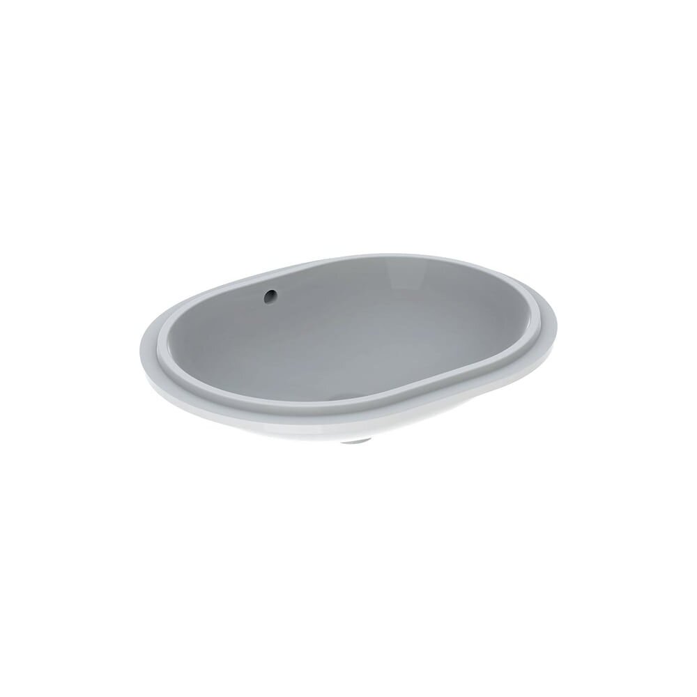 Лавоар Geberit Variform 61 см без отвор за батерия с отвор за преливник