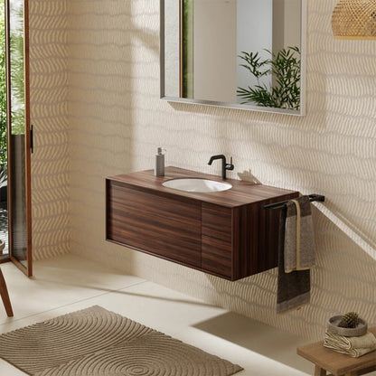 Мивка под плот Hansgrohe Xuniva U 45 cm с бял лъскав преливник