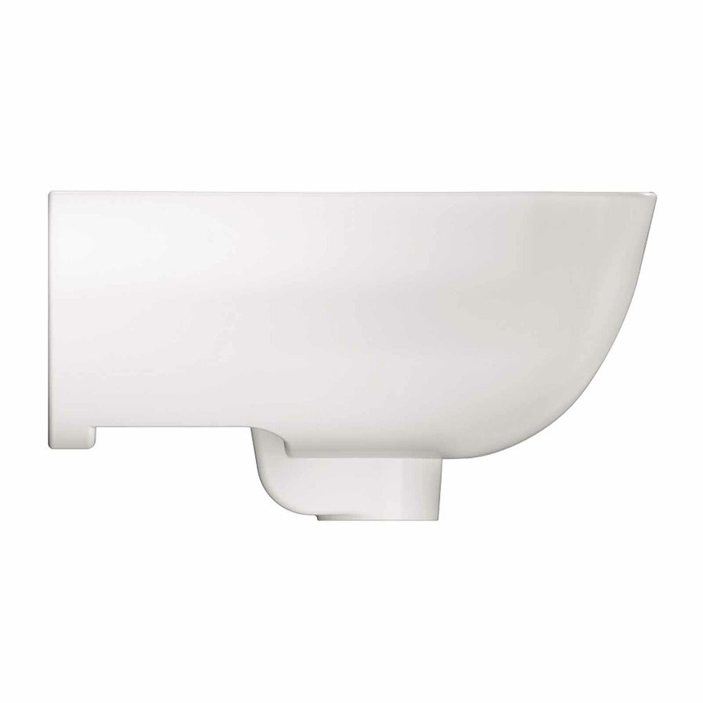 Grohe Start Edge Ceramic Wall-Hung Sink in Glossy White 60 cm