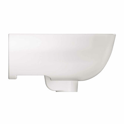 Grohe Start Edge Ceramic Wall-Hung Sink in Glossy White 60 cm