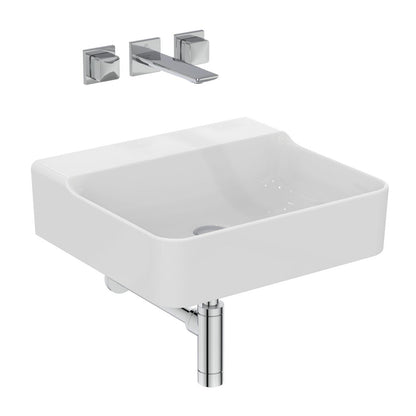 Лавоар стенен Ideal Standard Atelier Conca 50 см бял гланц
