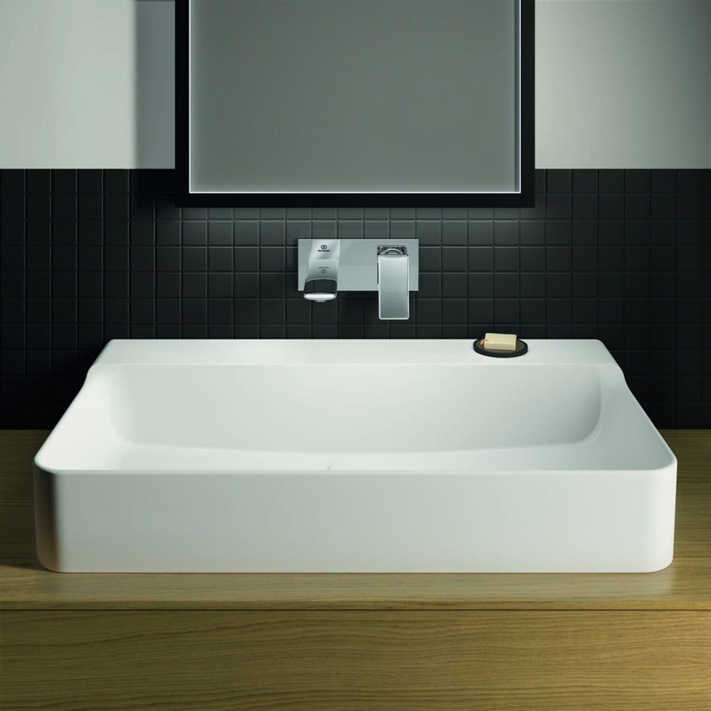 Ideal Standard Atelier Conca 80 cm Wall-Mounted Sink in Glossy White T383101