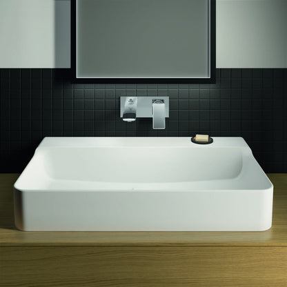 Ideal Standard Atelier Conca 80 cm Wall-Mounted Sink in Glossy White T383101