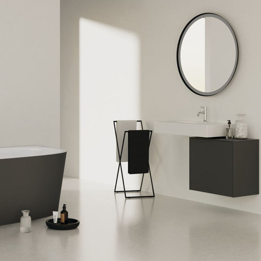 Suspended washbasin Ideal Standard Atelier Extra glossy white with tap hole and overflow 70 cm