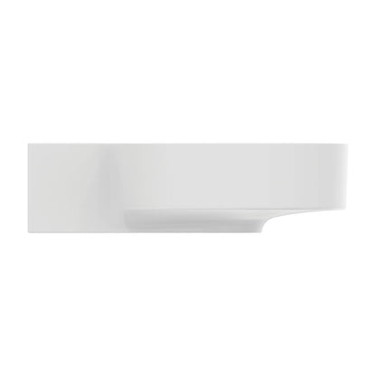 Ideal Standard Atelier Linda-X White Matte Wall-Mounted Sink 50 cm with Faucet Hole