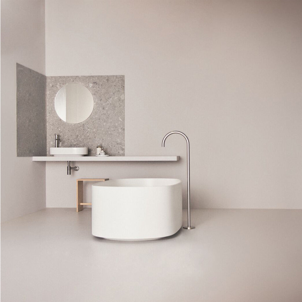 Ideal Standard Atelier Linda-X White Matte Wall-Mounted Sink 50 cm with Faucet Hole