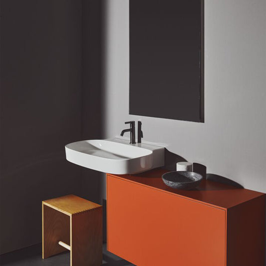Стенен умивалник Ideal Standard Atelier Linda-X бял мат с отвор за батерия 50 см