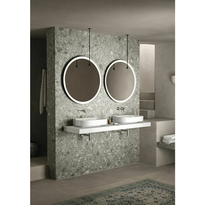 Суспензирана мивка Ideal Standard Atelier Linda-X с 3 отвора за батерия бяло лъскаво 60 см