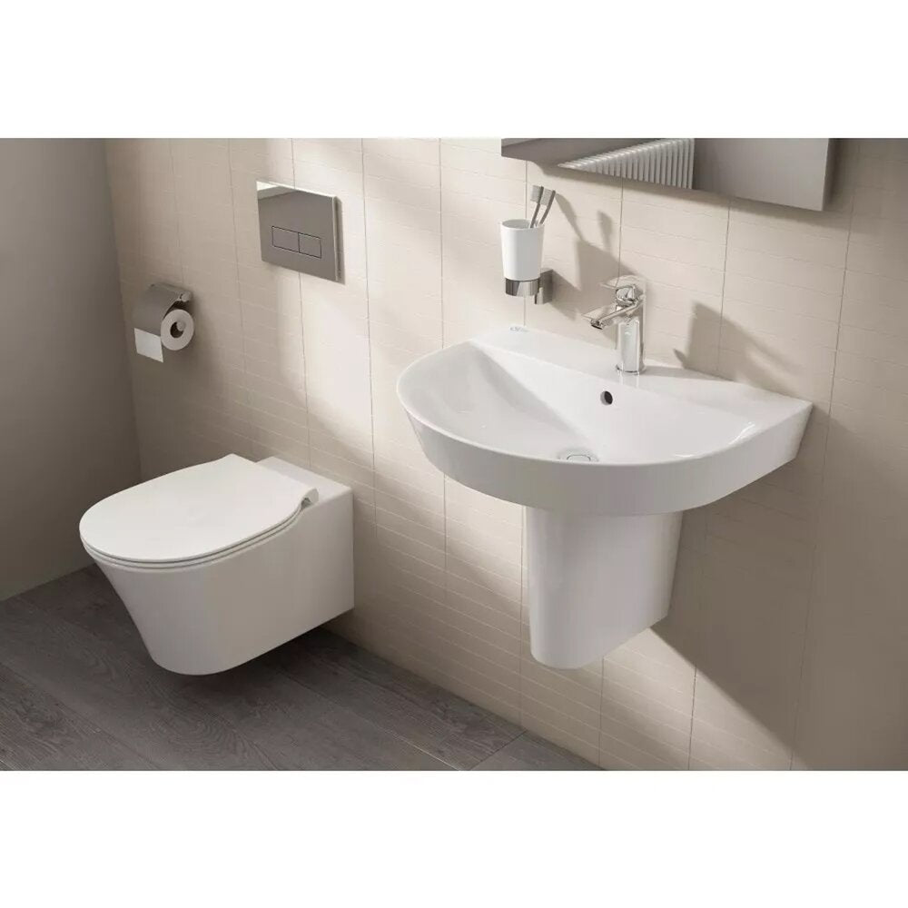 Лавоар за стенен монтаж Ideal Standard Connect Air Arc 60 cm бял гланц