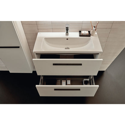 Лавоар за висяща инсталация Ideal Standard i.life S бял лъскав 81 см