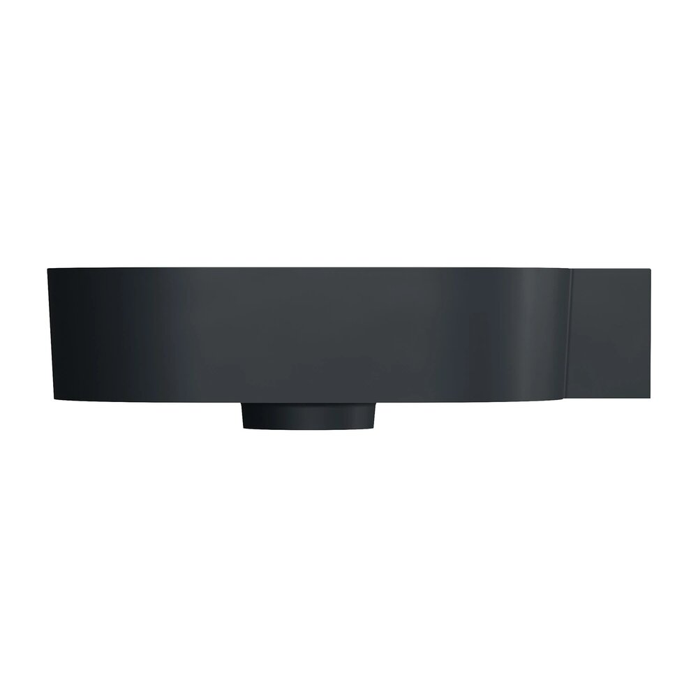 Окачен умивалник Omnires Ovo M+ матово черно 55.5 cm дясно