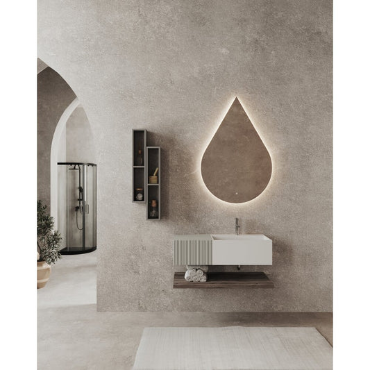Wall-Mounted Sink Savini Due Roma 60 cm