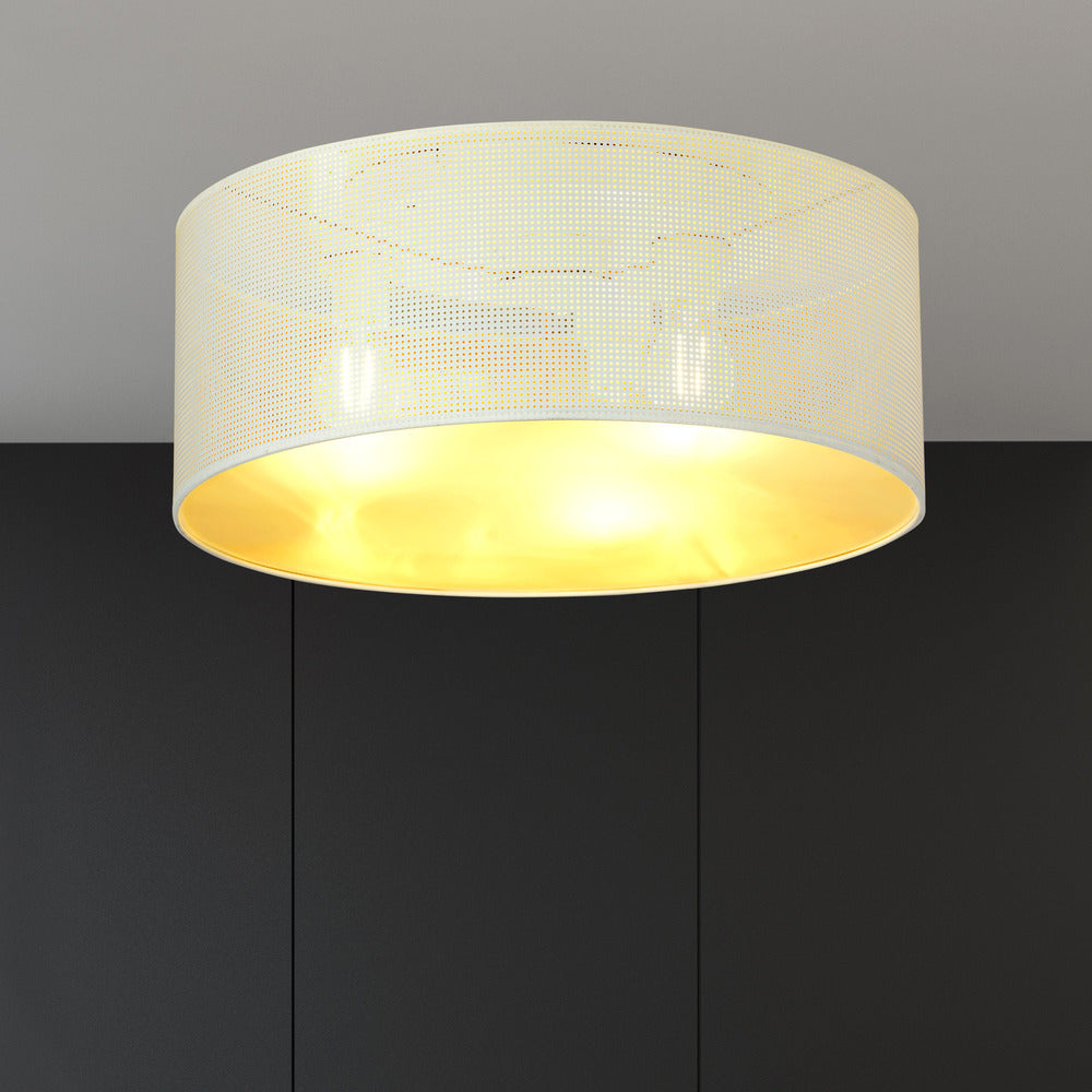 Emibig Aston 3 Chandelier Black/White