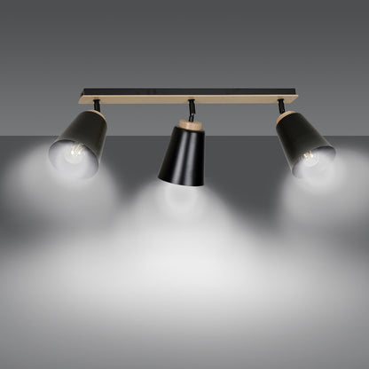 Emibig Atlas 3 Black Chandelier