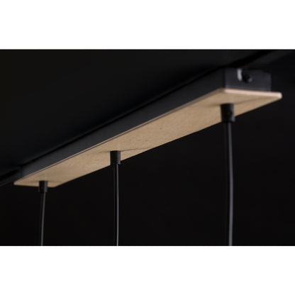 Emibig Atlas 3 Black Chandelier