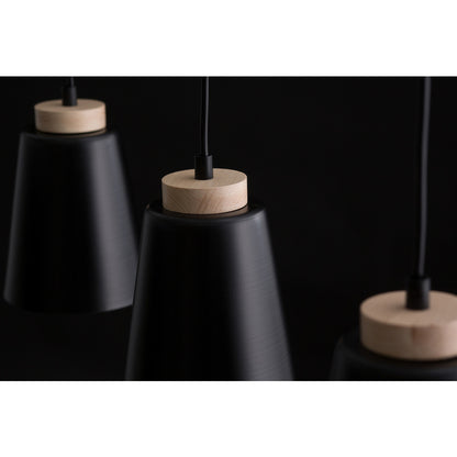 Emibig Atlas 3 Black Chandelier