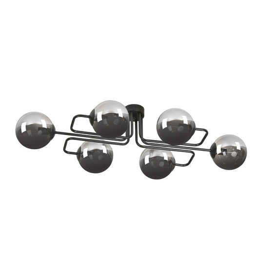 Emibig Brendi 6A Graphite/Black Chandelier