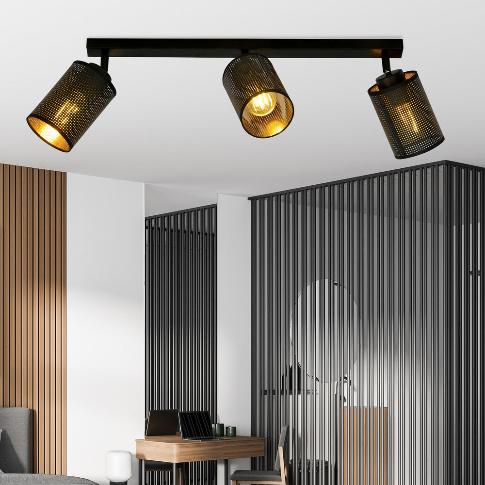 Emibig Bronx 3 Black Chandelier