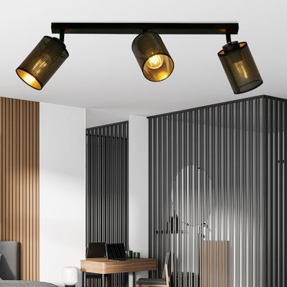 Emibig Bronx 3 Black Chandelier