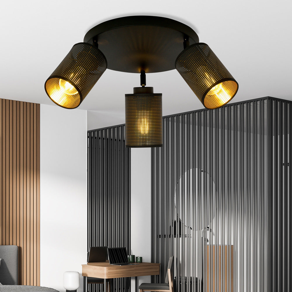 Emibig Bronx 3 Premium Black Chandelier