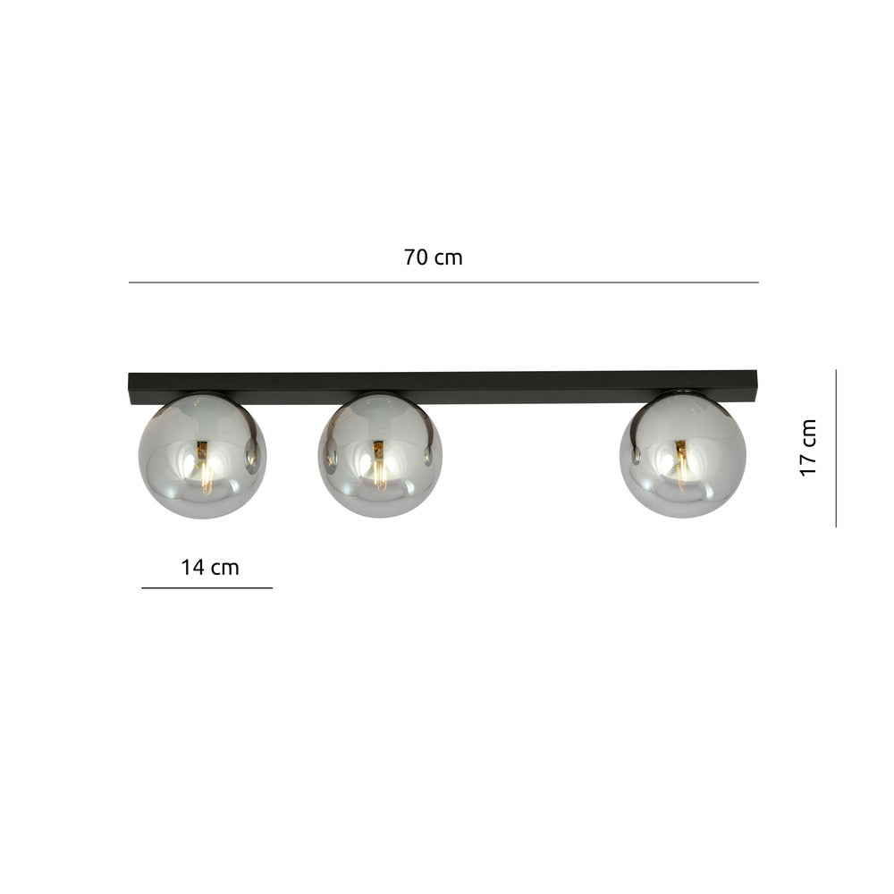 Emibig Fit 3 Black/Graphite Chandelier