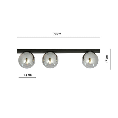 Emibig Fit 3 Black/Graphite Chandelier