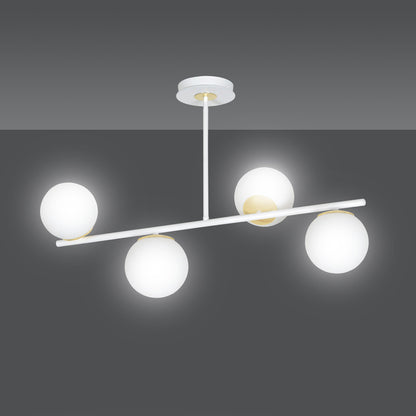 Emibig Floki 4 White Chandelier