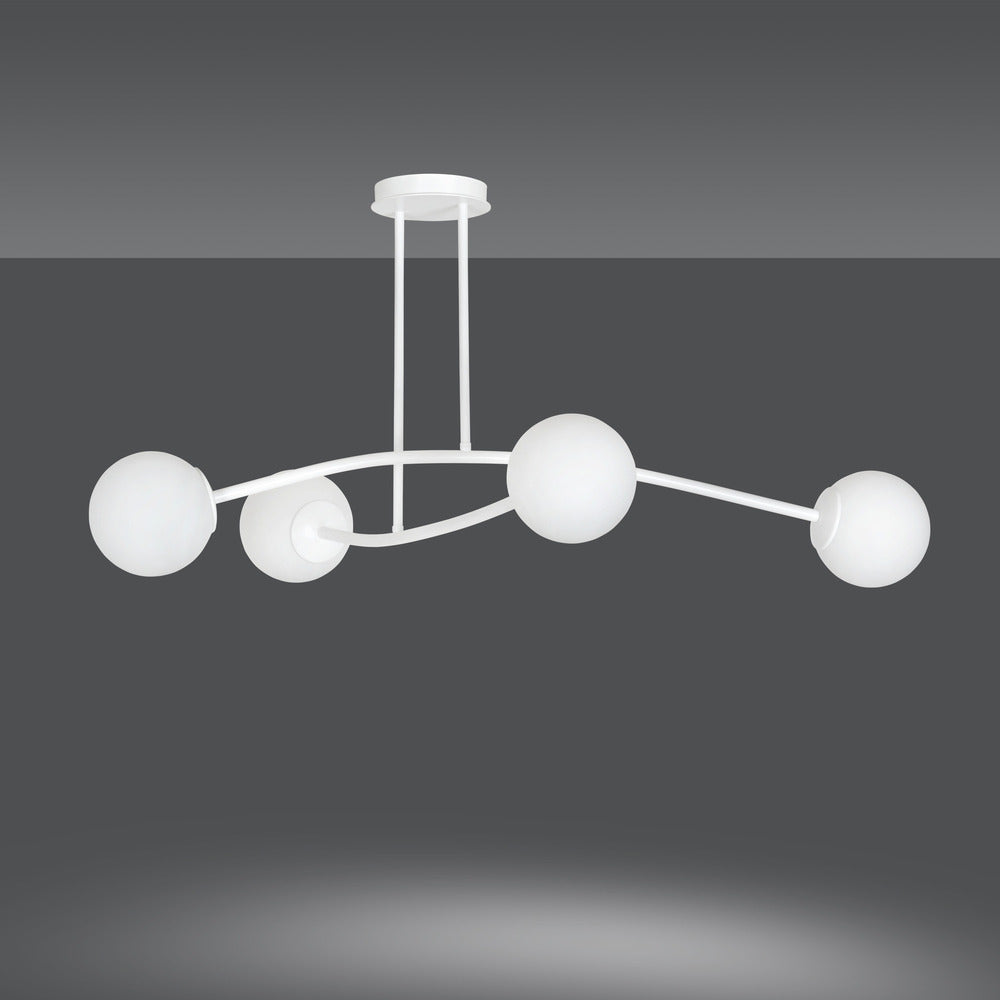 Emibig Halldor 4 Chandelier White