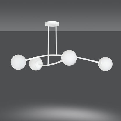 Emibig Halldor 4 Chandelier White