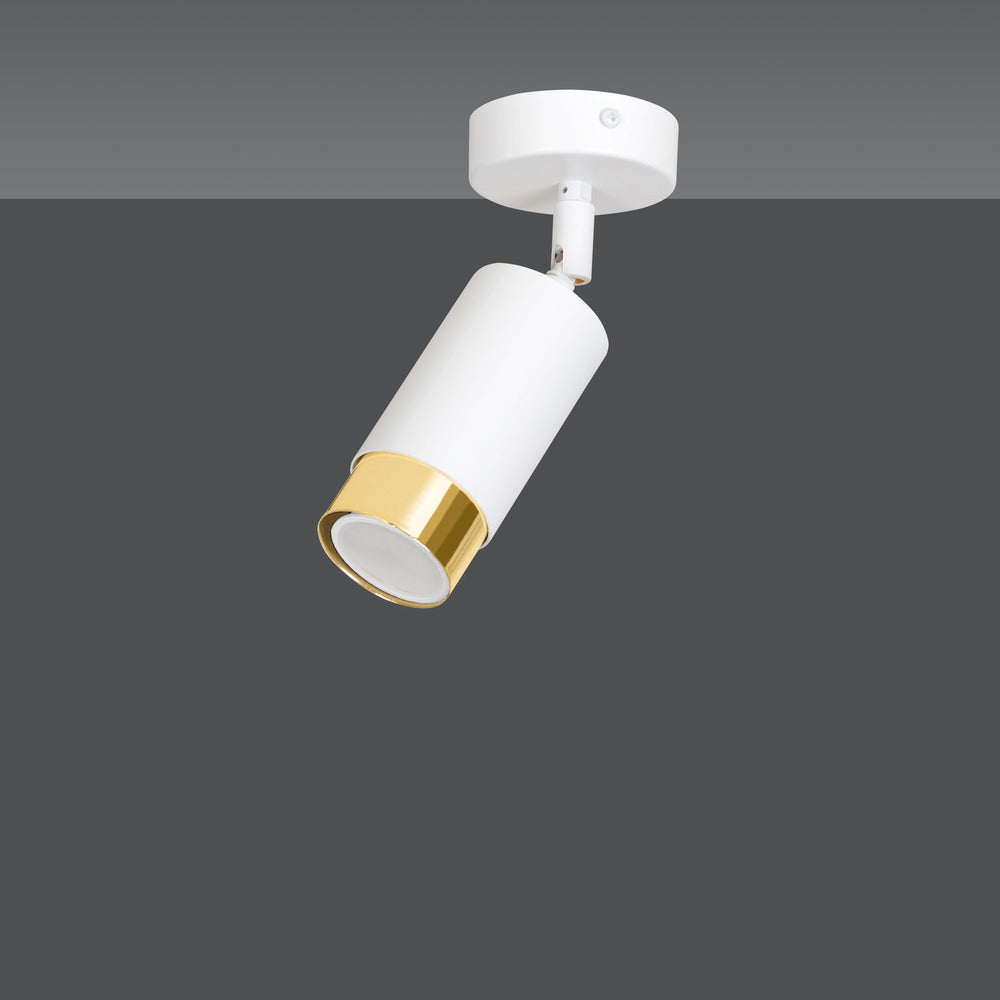Emibig Hiro 1 White/Gold Chandelier