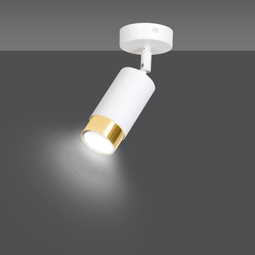 Emibig Hiro 1 White/Gold Chandelier